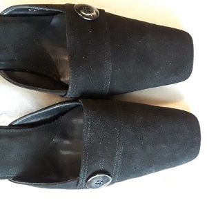Danelle D-Orchard Women's Shoes Black Suede 3" Heel Size 9M